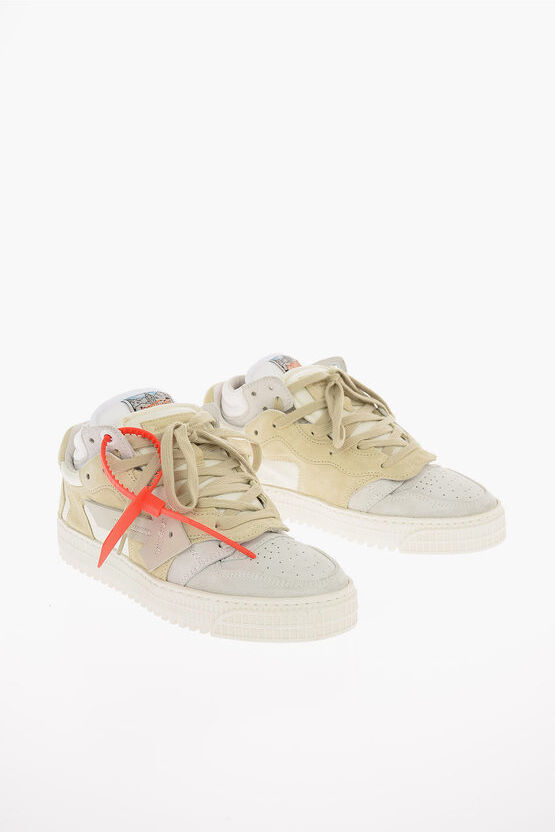 Off-White Suede OFF COURT LOW Sneakers Größe 40