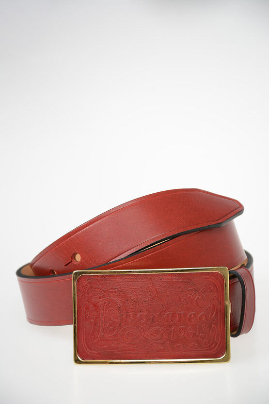 Dsquared2 45mm Patent Leather Belt Größe S