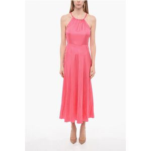 Red Valentino Silk Halterneck Dress Größe 40