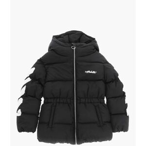 Off-White OFF SCRIPT DIAGONAL PUFFER BLACK WHITE Größe 10 Y