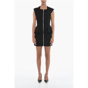 Givenchy Sleeveless Zip-up Peplum Dress Größe S