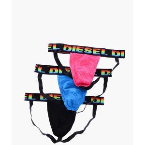 Diesel Rainbow Logo UMBR Set Of 3 Jockstrap Größe L