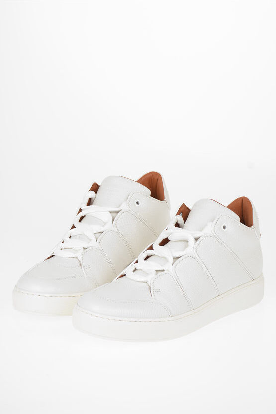 Ermenegildo Zegna COUTURE LEather TIZIANO Sneakers Größe 9