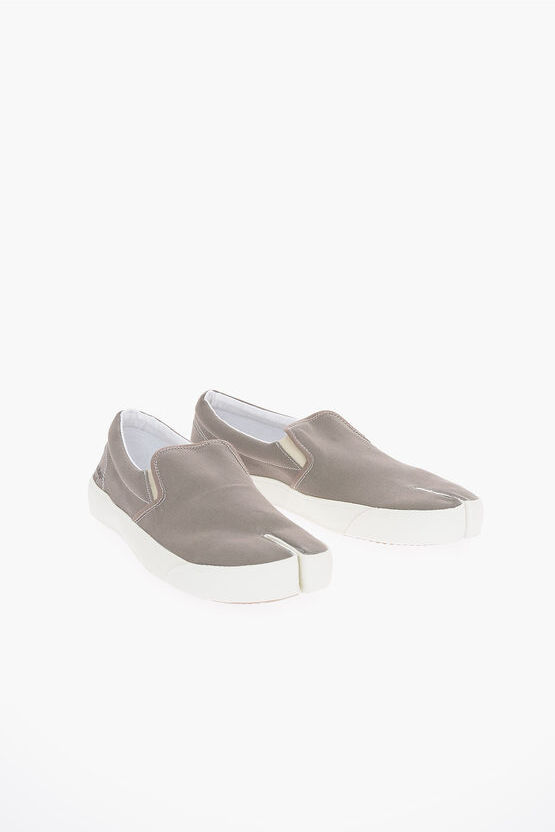 Maison Margiela MM22 Canvas TABI Slip On Sneakers Größe 45