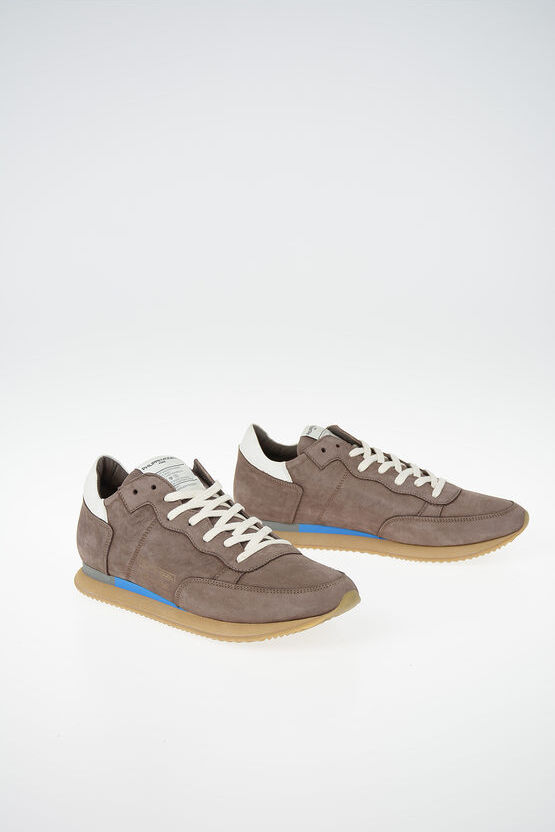 Philippe Model Paris Suede Leather TROPEZ VINTAGE Sneakers Größe 42 Philippe Model Paris Suede Leather TROPEZ VINTAGE Sneakers Größe 42