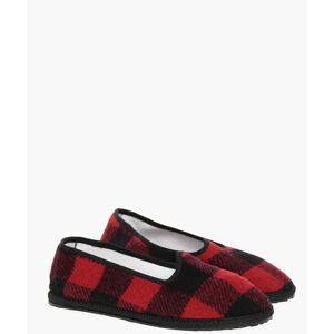 Vibi Venezia WOOLRICH Wool Buffalo Checked Ballet Flat Größe 37