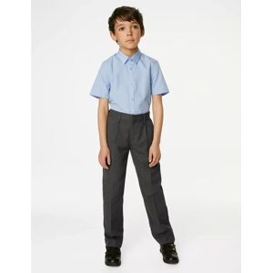Marks & Spencer Hose mit geradem Bein für Jungen - Grau - 7-8 Jahre