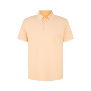 TOM TAILOR Herren Basic Polo Shirt, orange, Uni, Gr. L