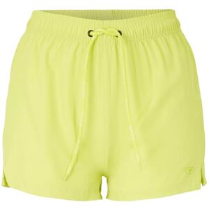 TOM TAILOR Damen Atmungsaktive Shorts mit Kordelzug, gelb, Gr. M