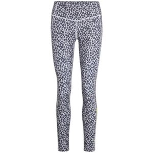 TOM TAILOR Damen Leggings mit Leo-Print, grau, Animalprint, Gr. XS