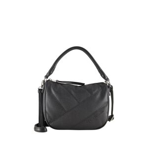 TOM TAILOR DENIM Damen Kyra Beuteltasche, schwarz, Uni, Gr. ONESIZE