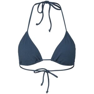 TOM TAILOR Damen Schlichtes Triangel Bikinitop, blau, Gr. 40