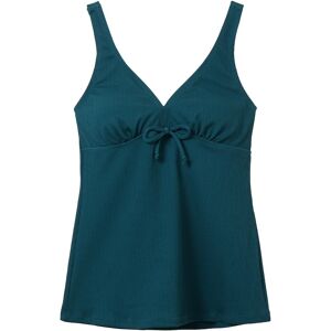 TOM TAILOR Damen Tankini-Top mit Schleifendetail, grün, Uni, Gr. 40