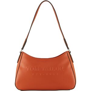 TOM TAILOR Damen Baguette Tasche mit Logo, orange, Uni, Gr. ONESIZE