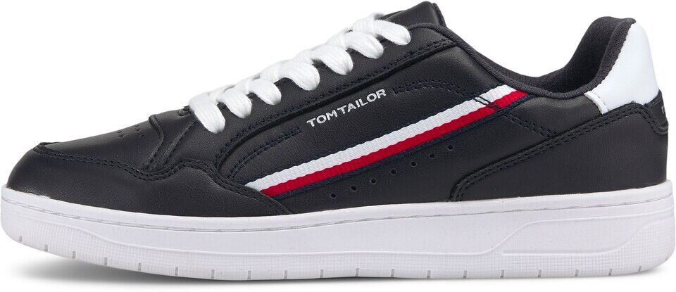 TOM TAILOR Damen Sneaker mit Streifendetail, marine, Gr.39 TOM TAILOR Damen Sneaker mit Streifendetail, marine, Gr.39