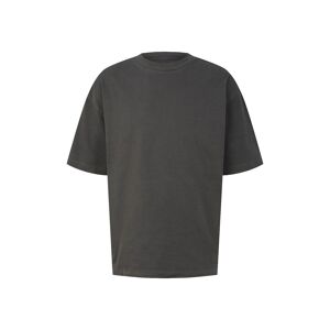 TOM TAILOR DENIM Herren Oversized T-Shirt, schwarz, Uni, Gr. S
