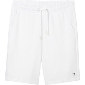 TOM TAILOR DENIM Herren Relaxed Sweatshorts, weiß, Uni, Gr. XXL