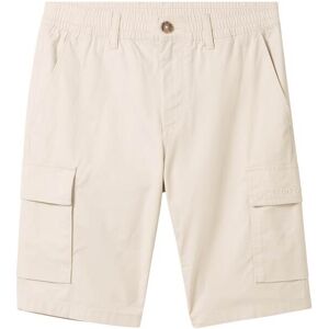 TOM TAILOR Herren Regular Cargoshorts, braun, Uni, Gr. L