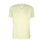 TOM TAILOR DENIM Herren gestreiftes T-Shirt, gelb, Gr.XL