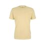 TOM TAILOR Herren T-Shirt mit Bio-Baumwolle, gelb, Gr.XXXL