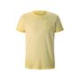 TOM TAILOR Herren T-Shirt im Used Look, gelb, Gr.XL
