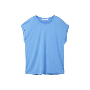 TOM TAILOR DENIM Damen Basic T-Shirt, blau, Gr. XL