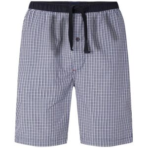 TOM TAILOR Herren Pyjama Shorts, blau, Karomuster, Gr. 52/L