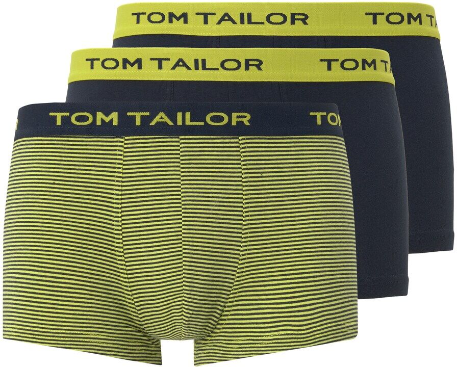 TOM TAILOR Herren Hip-Pants im Dreierpack, gelb, Gr.S/4