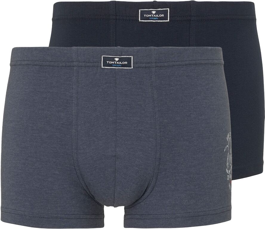 TOM TAILOR Herren Hip-Pants im Doppelpack, blau, Gr.S/4 TOM TAILOR Herren Hip-Pants im Doppelpack, blau, Gr.S/4