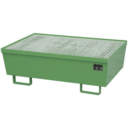 Bauer Auffangwanne AM-2, lackiert, Resedagrün