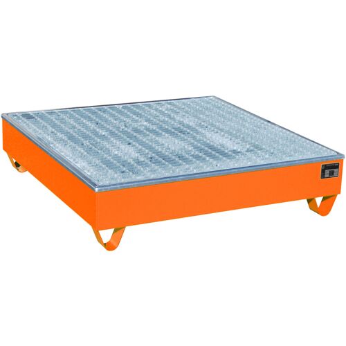 Bauer Auffangwanne AW-4/A/PE, lackiert, Gelborange