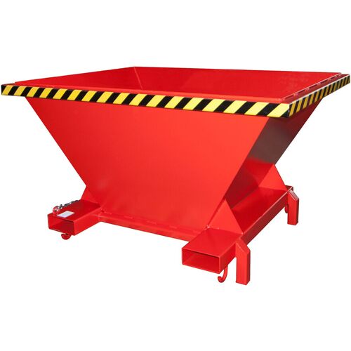 Bauer Befülltrichter SBT, lackiert, Feuerrot