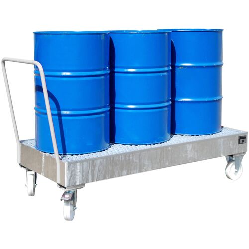 Bauer Fahrbare Auffangwanne 2051 SR, feuerverzinkt