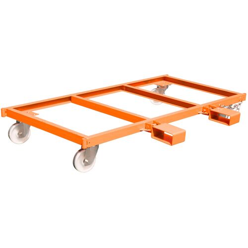 Bauer Langgutseitenwagen LSW 2,5, lackiert, Gelborange