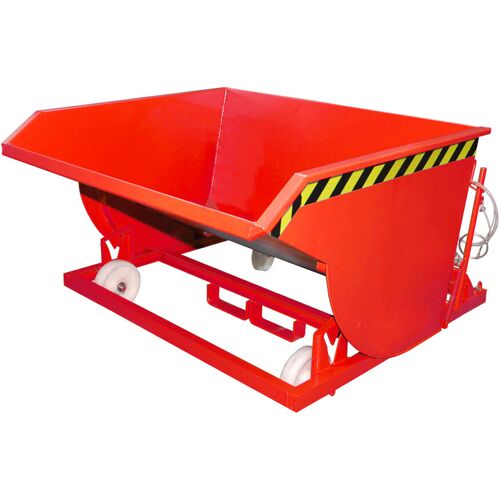 Bauer Spänebehälter SKM 75, lackiert, Feuerrot