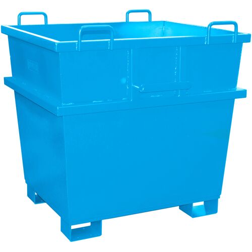 Bauer Universalcontainer UC 500, lackiert, Lichtblau