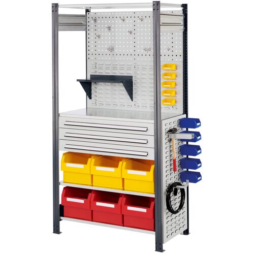 Kappes Systeme Kappes ®RasterPlan Steckregale 2000x1000x500mm Modell 7 anthrazitgrau