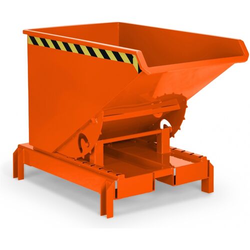R+R Industrietechnik RR Industrietechnik Abrollkipper Typ RAM-DST-30 300dm³ für Deichselstapler RAL 2004 Reinorange