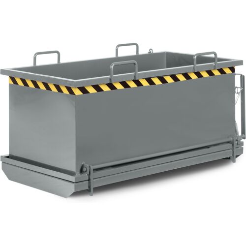 R+R Industrietechnik RR Industrietechnik Klappbodenbehälter Typ RKB 1490x690x845mm 500dm³ RAL 7005 Mausgrau
