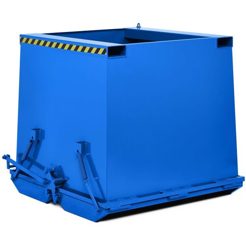 R+R Industrietechnik RR Industrietechnik Schwerlast- Klappbodenbehälter Typ RKC-125 1250dm³ RAL 5010 Enzianblau