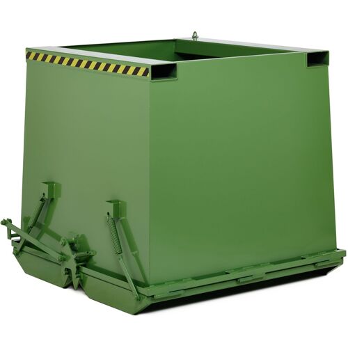 R+R Industrietechnik RR Industrietechnik Schwerlast- Klappbodenbehälter Typ RKC-125 1250dm³ RAL 6011 Resedagrün