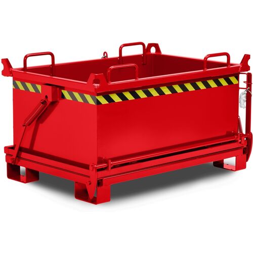 R+R Industrietechnik RR Industrietechnik Klappbodenbehälter Typ RBB-150 910x2000x1300mm 1500dm³ RAL 3000 Feuerrot