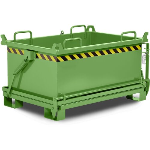 R+R Industrietechnik RR Industrietechnik Klappbodenbehälter Typ RBB-75 910x1370x1040mm 750dm³ RAL 6011 Resedagrün
