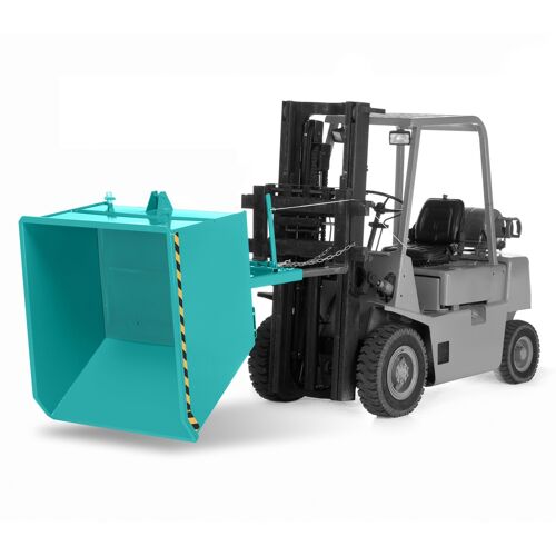 R+R Industrietechnik RR Industrietechnik Spänekipper Typ RUK-S 1240x1620x800mm 1000dm³ RAL 5018 Türkisblau