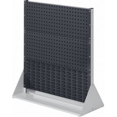 Kappes Systeme Kappes ®RasterPlan Stellwände doppelseitig Größe #3 - 4x Lochplatten 2x Schlitzplatten Anthrazitgrau RAL 7016 Kappes Systeme Kappes ®RasterPlan Stellwände doppelseitig Größe #3 - 4x Lochplatten 2x Schlitzplatten Anthrazitgrau RAL 7016