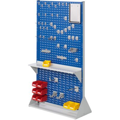 Kappes Systeme Kappes ®RasterPlan Stellwände doppelseitig Größe #5 - 6x Lochplatten 4x Schlitzplatten 1x Zubehörsortiment 55-teilig Enzianblau RAL 5010 Kappes Systeme Kappes ®RasterPlan Stellwände doppelseitig Größe #5 - 6x Lochplatten 4x Schlitzplatten 1x Zubehörsortiment 55-teilig Enzianblau RAL 5010