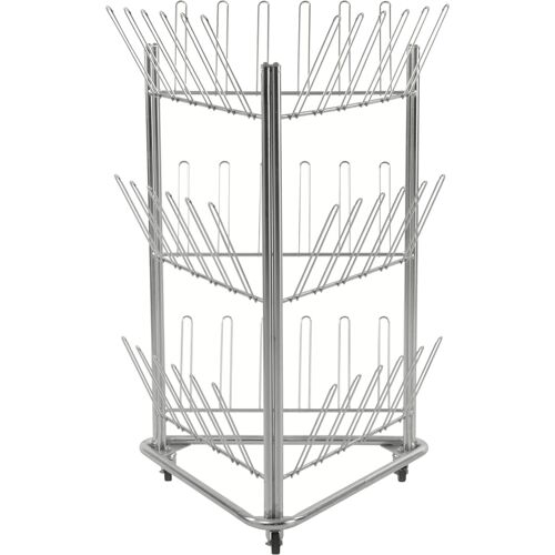 Kongamek Schuh- und Stiefeltrockenwagen 780x714x1192mm verzinkt für 54 Schuhe