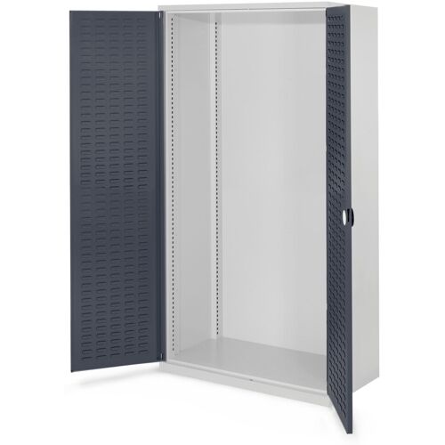 Kappes Systeme Kappes Schwerlastschränke ohne Mitteltrennwand 1950x1000x600mm Modell 40 Schlitzplattentüren anthrazitgrau