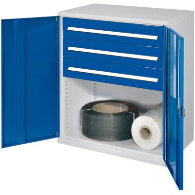 Kappes Systeme Kappes Schwerlast-Beistellschränke ohne Mitteltrennwand 1110x1000x600mm Modell 67 Vollblechtüren enzianblau Kappes Systeme Kappes Schwerlast-Beistellschränke ohne Mitteltrennwand 1110x1000x600mm Modell 67 Vollblechtüren enzianblau