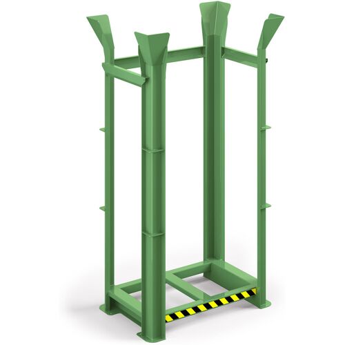 R+R Industrietechnik RR Industrietechnik Paletten Richtgestell RRG-15 BxTxH 1340x940x2650 mm RAL 6011 Resedagrün